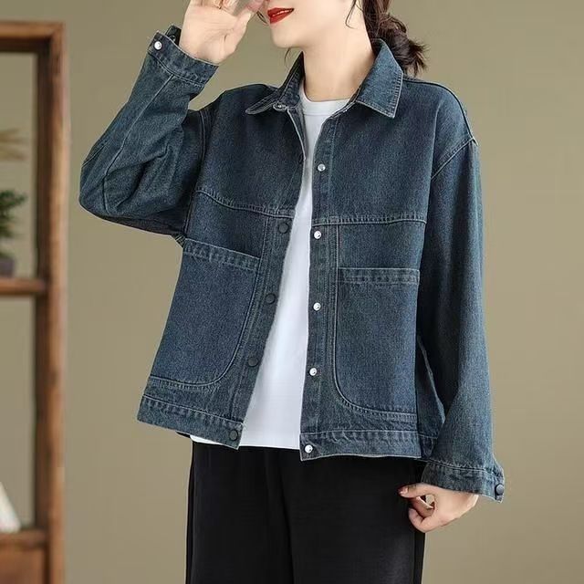 H3623 Women's denim jacket
