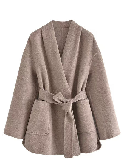 H3792 cashmere coat