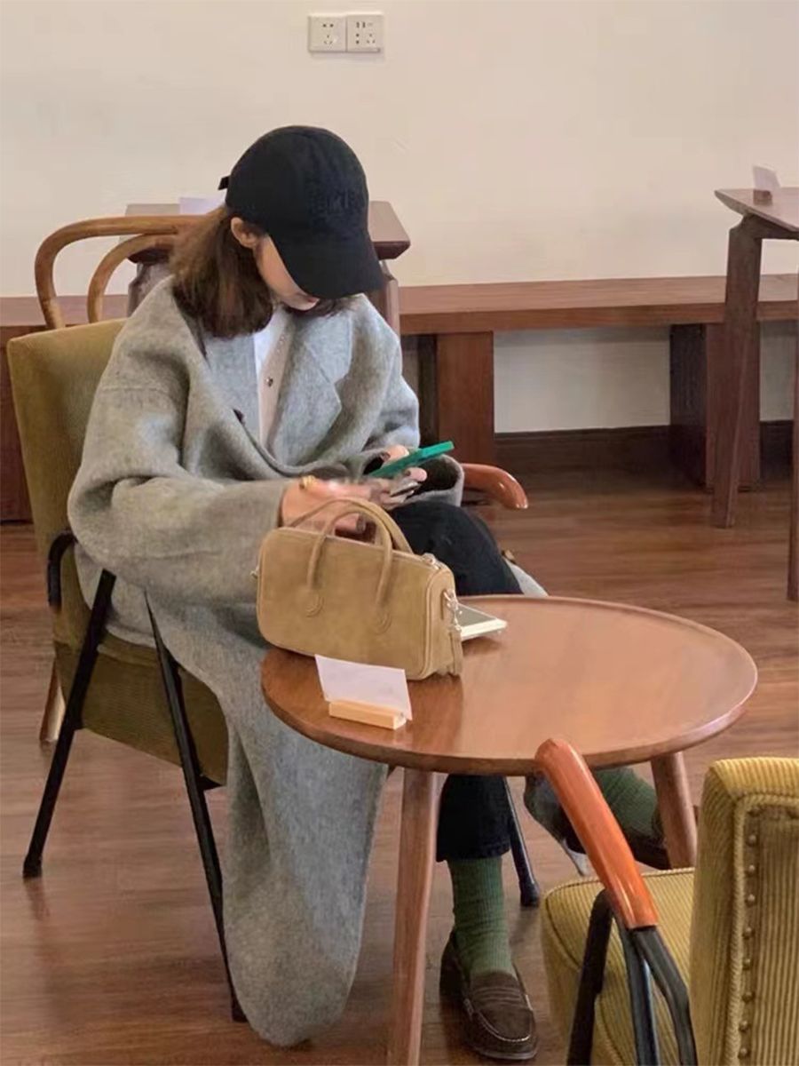 H3862 Women's cashmere coat