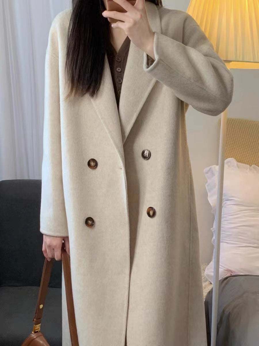 H3862 Women's cashmere coat