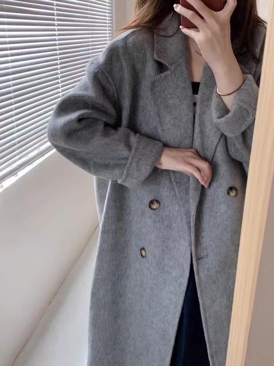 H3863 Women's cashmere coat