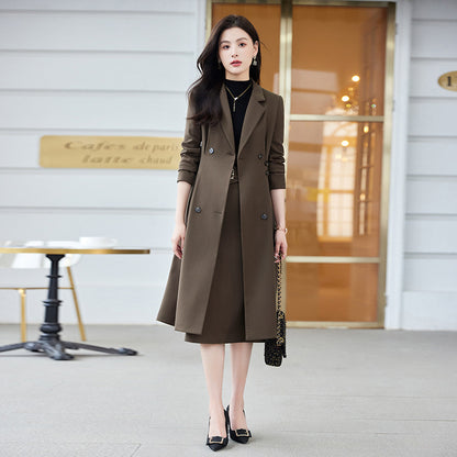 H3865 Women's cashmere coat