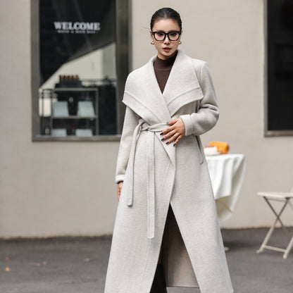 H3868 Women's cashmere coat