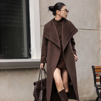 H3869 Women's cashmere coat