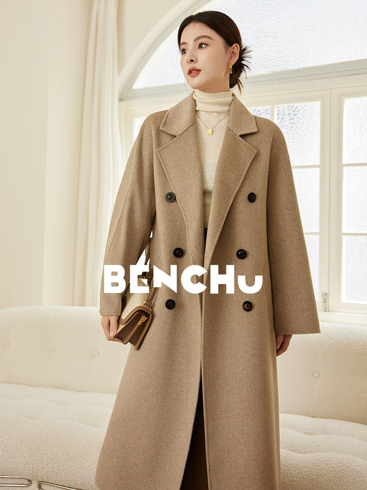 H3871 Women's cashmere coat