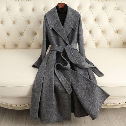 H3873 Women's cashmere coat