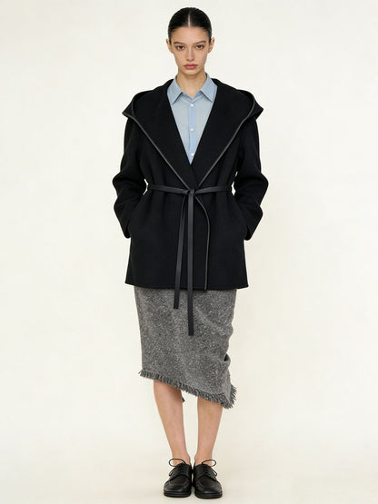 H3876 Women's cashmere coat