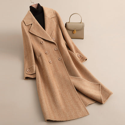 H3917 Women's cashmere coat