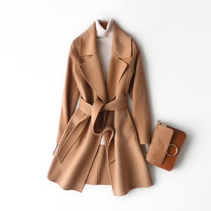 H3932 Women's cashmere coat