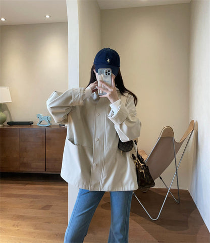 H3953 Women's trench coat
