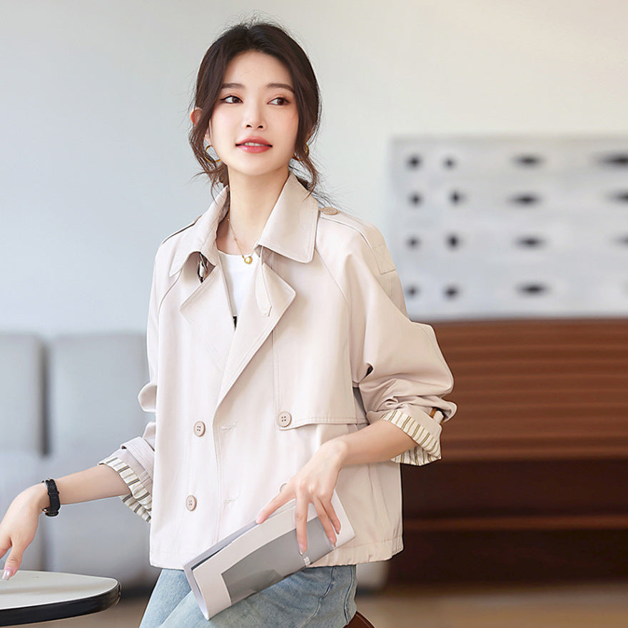 H3959 Women's trench coat