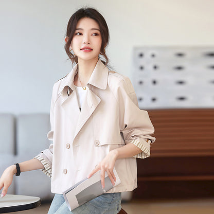 H3959 Women's trench coat