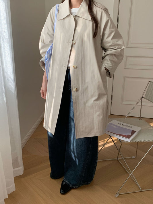 H3965 Women's trench coat