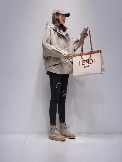 H3969 Women's trench coat