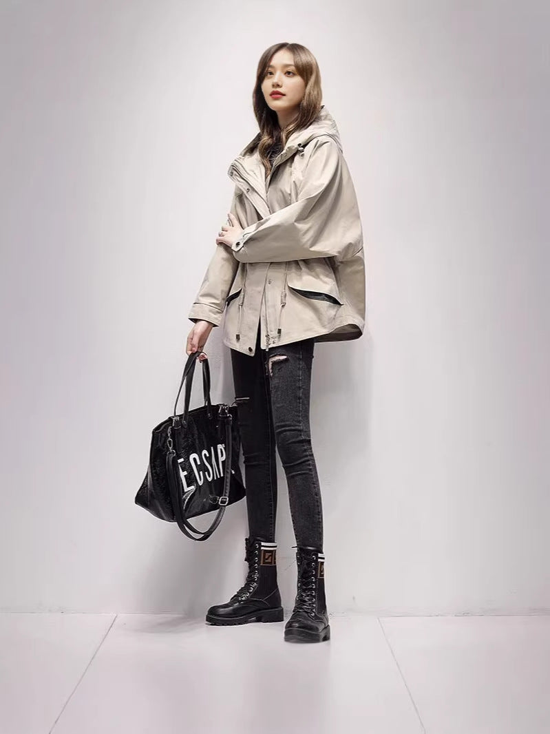 H3967 Women's trench coat