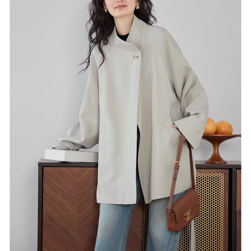 H4047 Women's trench coat
