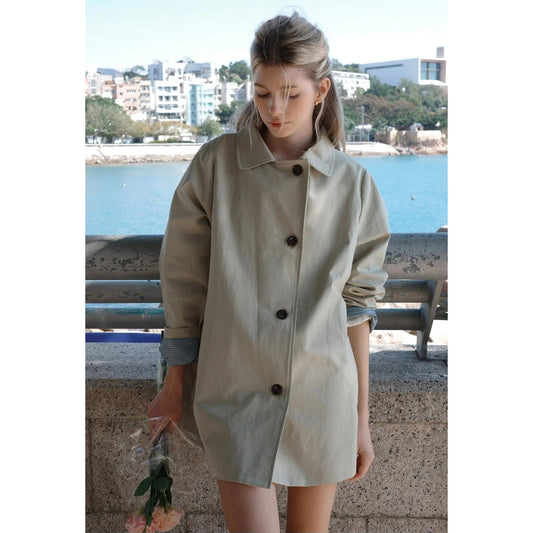 H4049 Women's trench coat