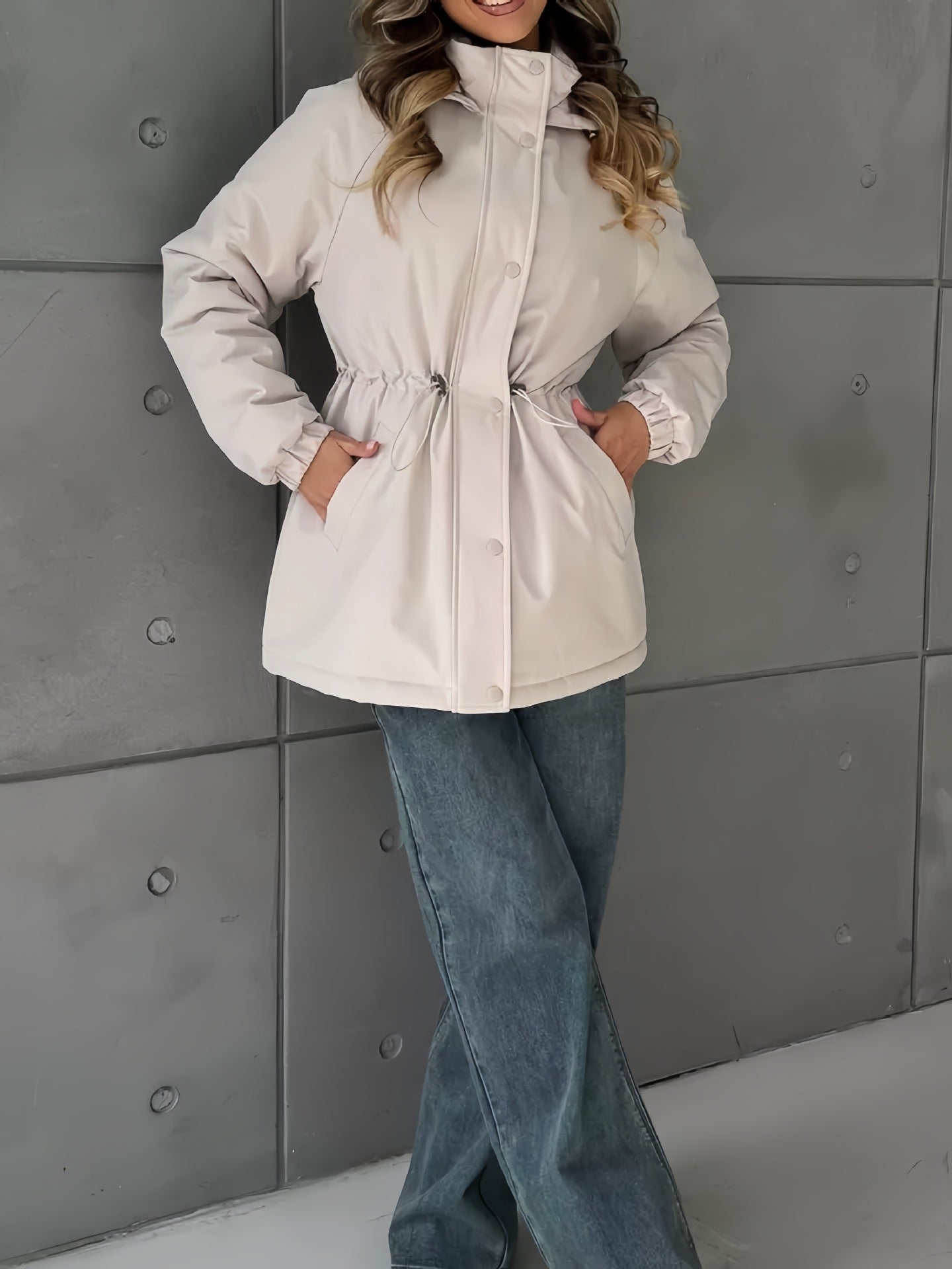 H4057 Women's trench coat