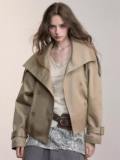 H4067 Women's trench coat