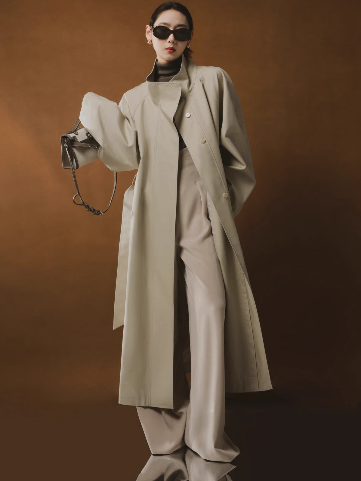 H4099 Women's trench coat