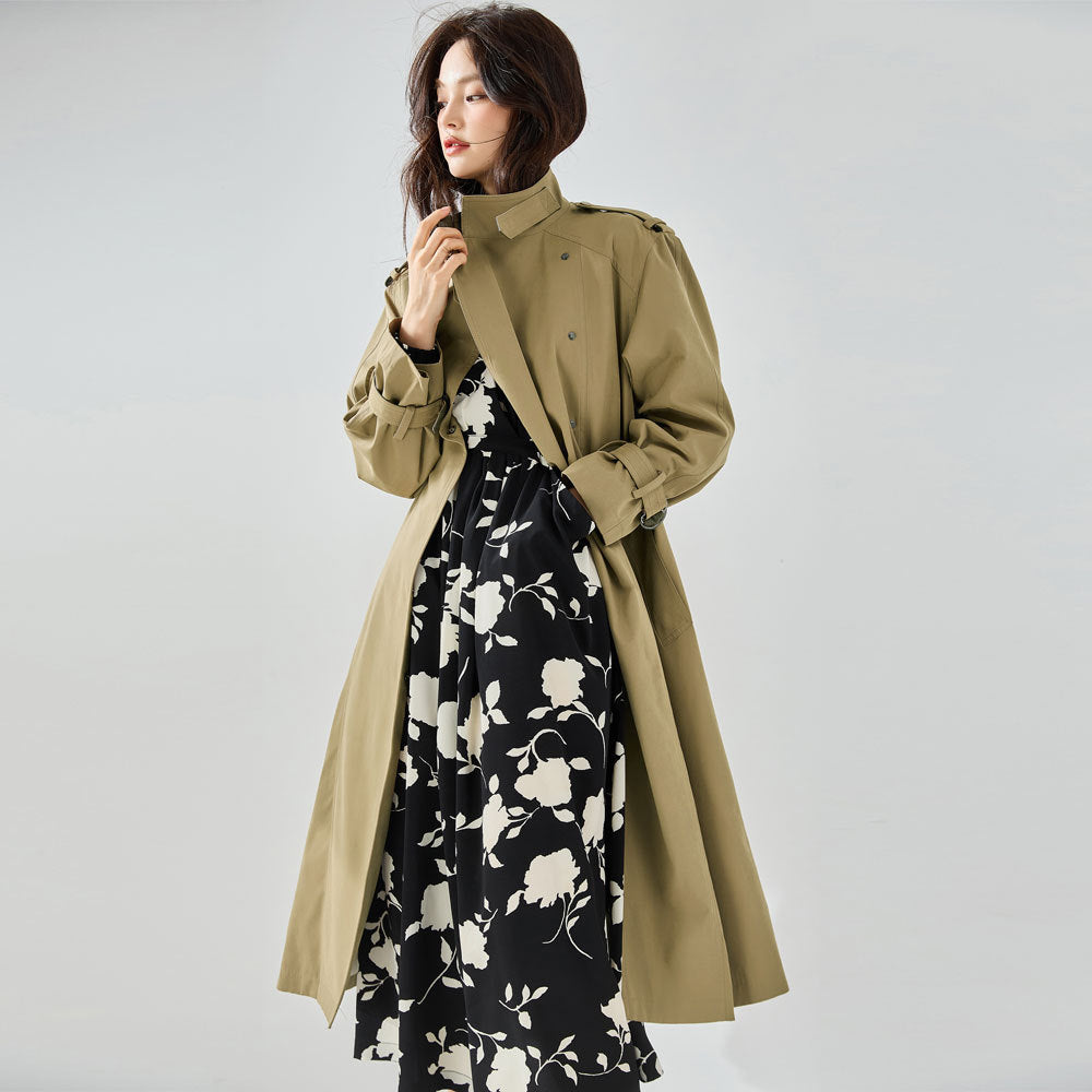 H4117 Women's trench coat