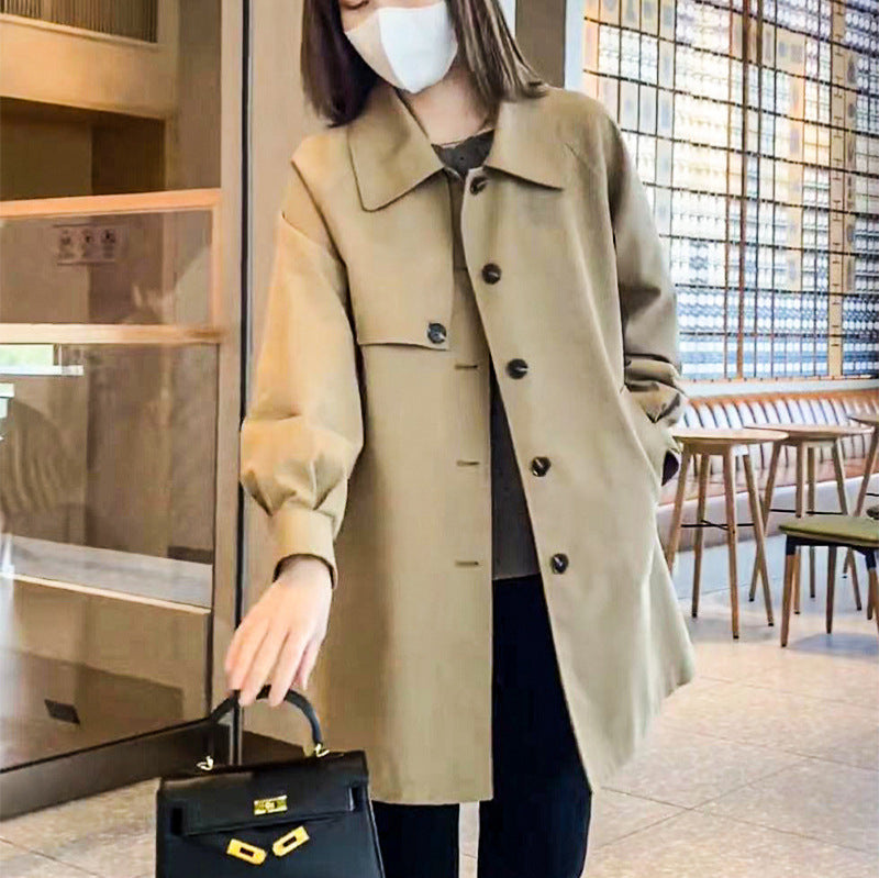 H4119 Women's trench coat