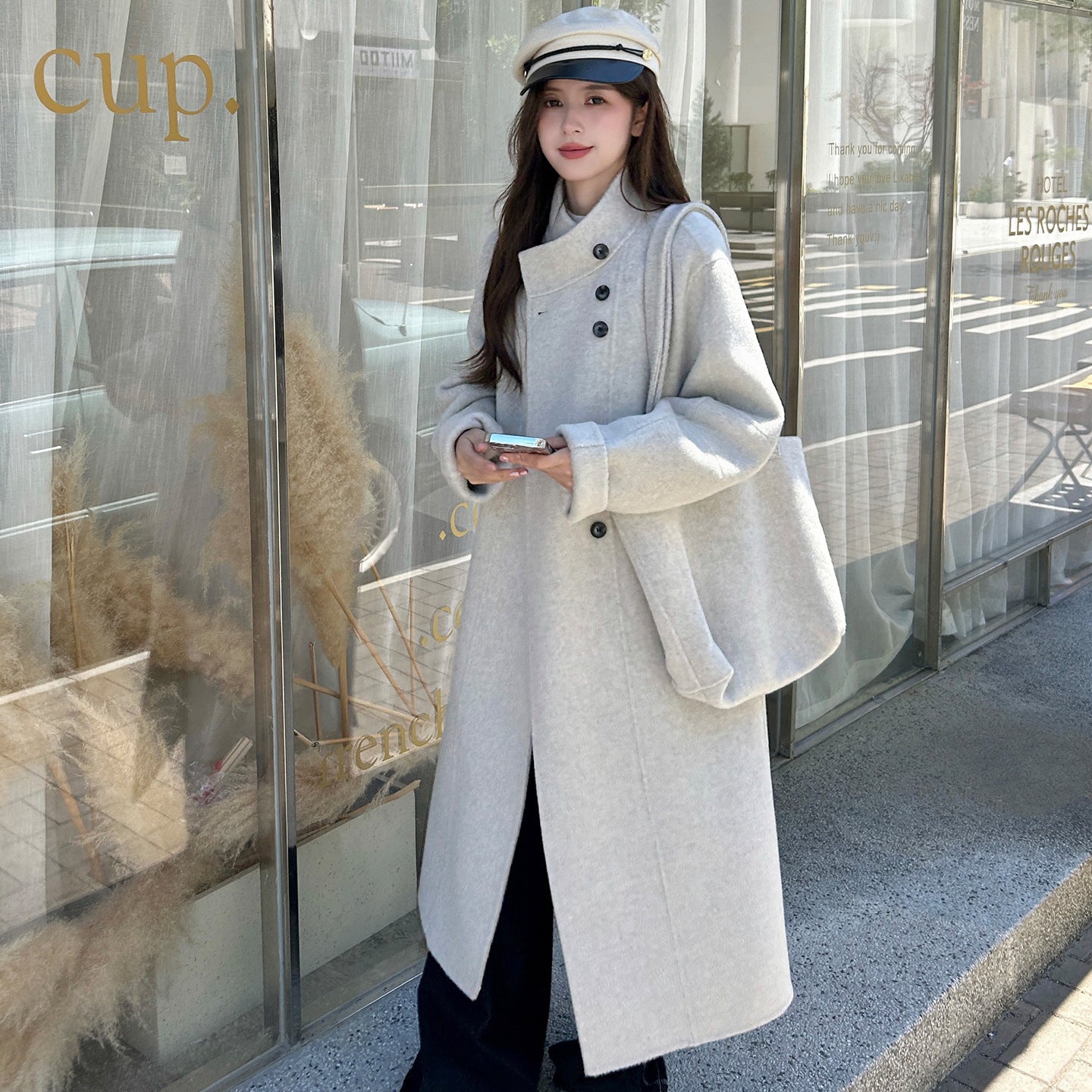 H4228 cashmere coat