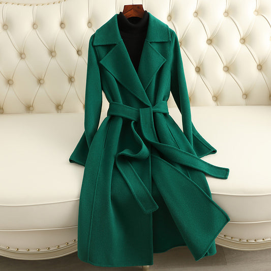 H4287 Women's wool coat