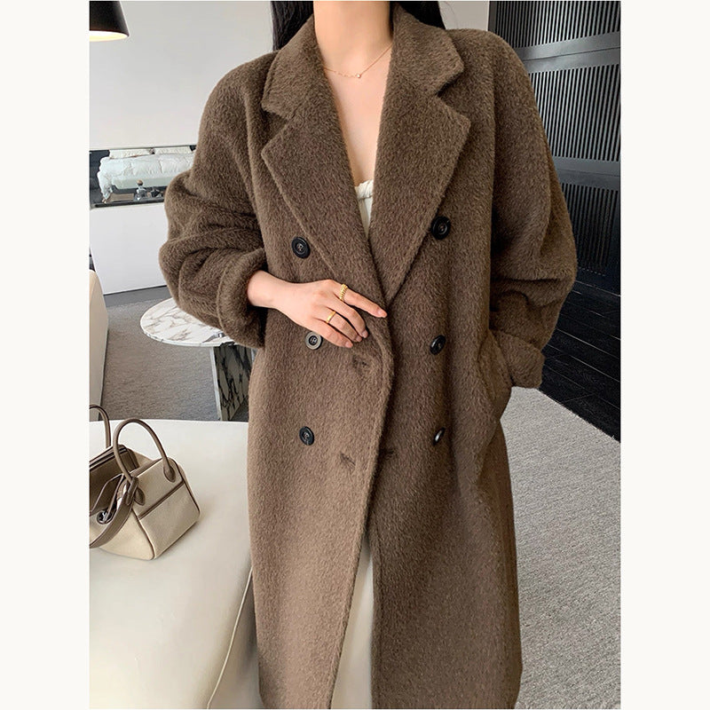 H4288 Women's wool coat