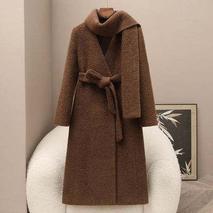 H4291 Women's wool coat