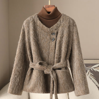H4296 Women's wool coat