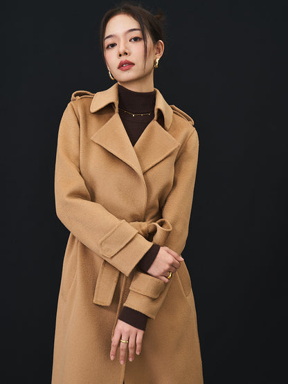 H4302 Women's wool coat