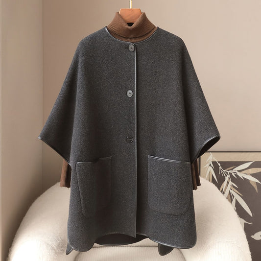 H4422 Women's cashmere coat