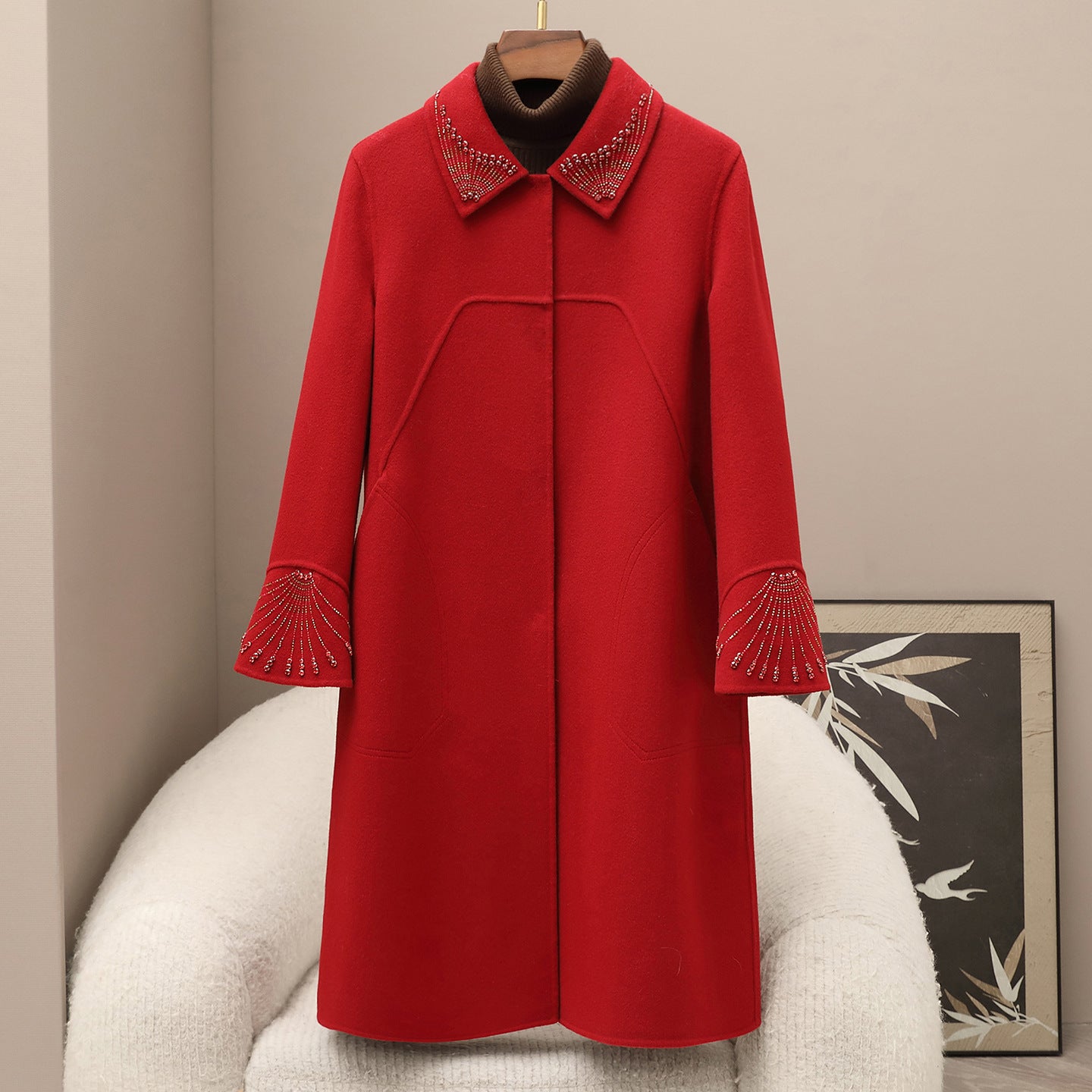 H4406 cashmere coat