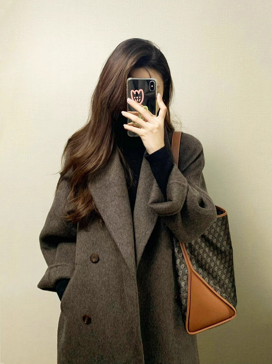 H4412 cashmere coat