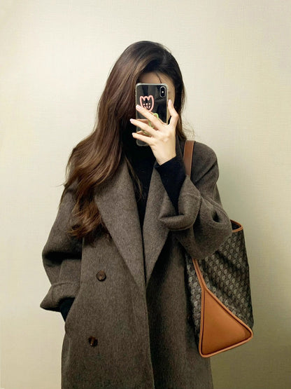 H4413 cashmere coat