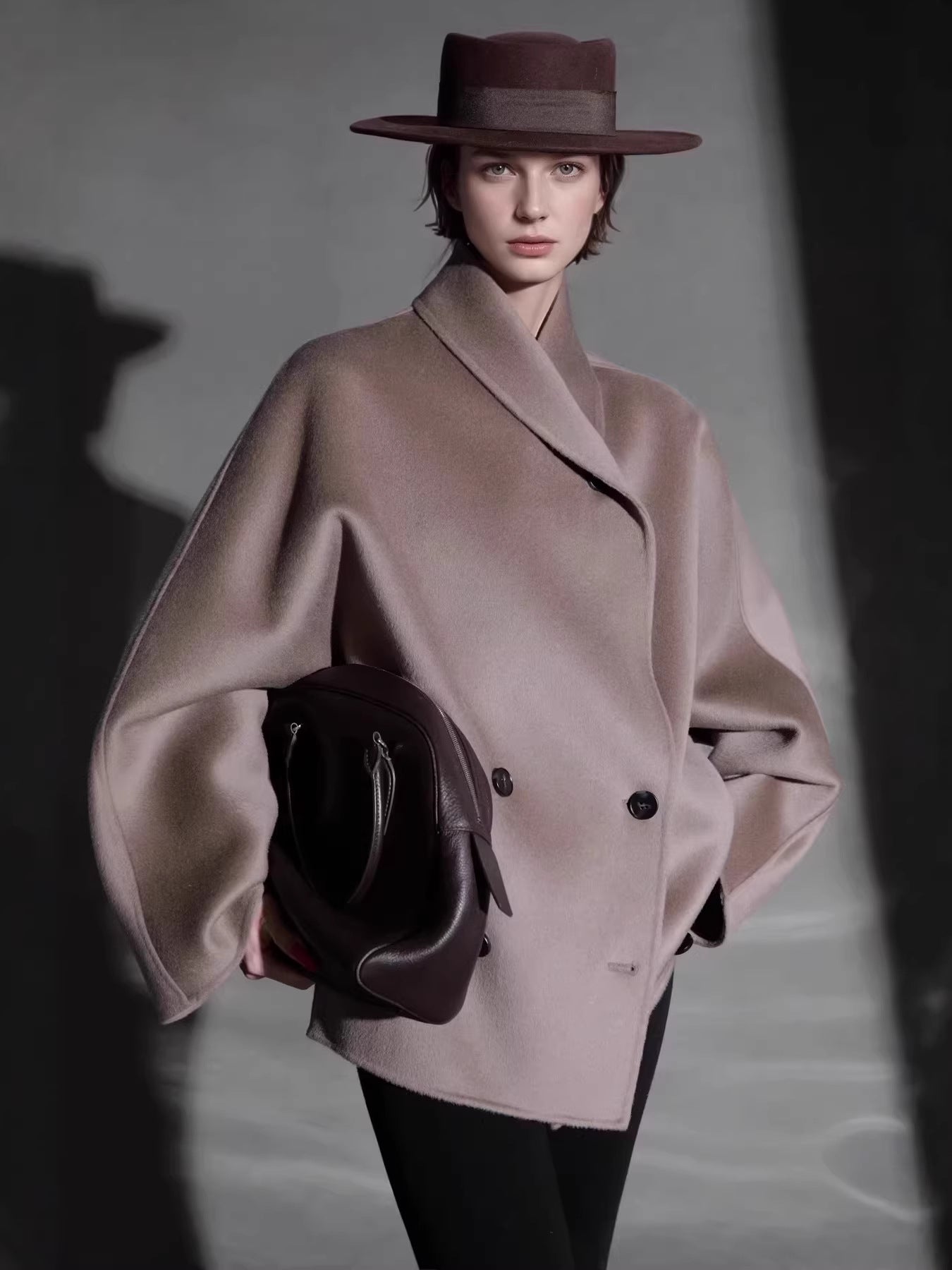 H4395 cashmere coat