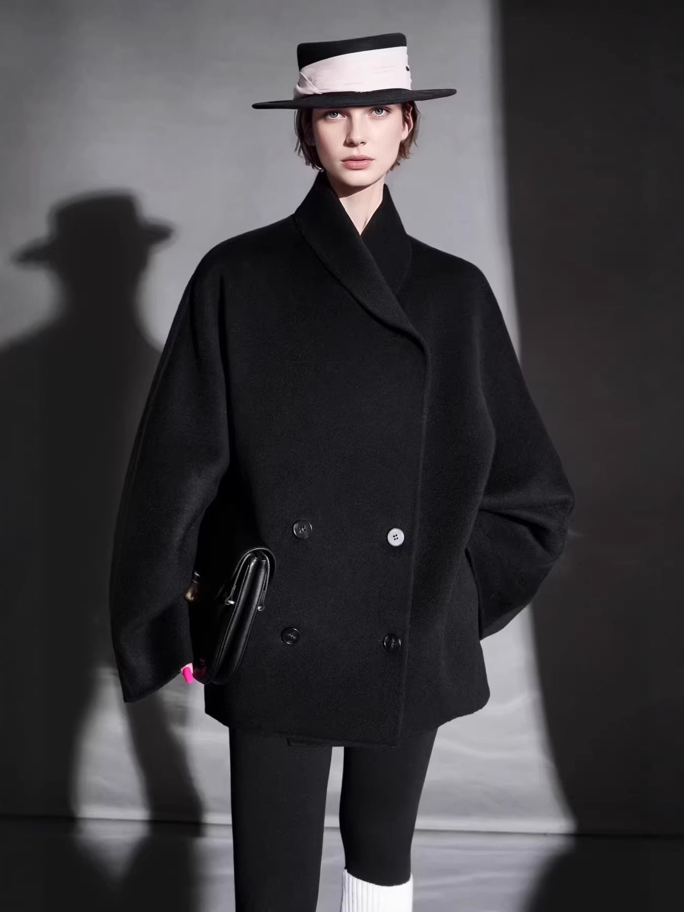 H4395 cashmere coat