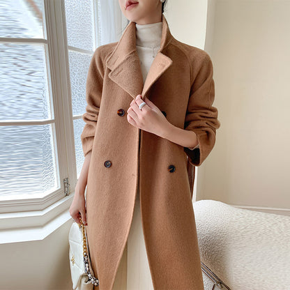 H4462 Women's cashmere coat