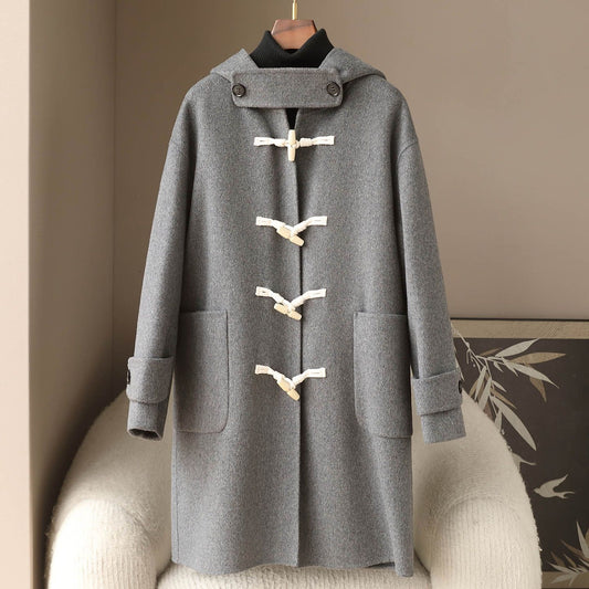 H4503 Women's cashmere coat