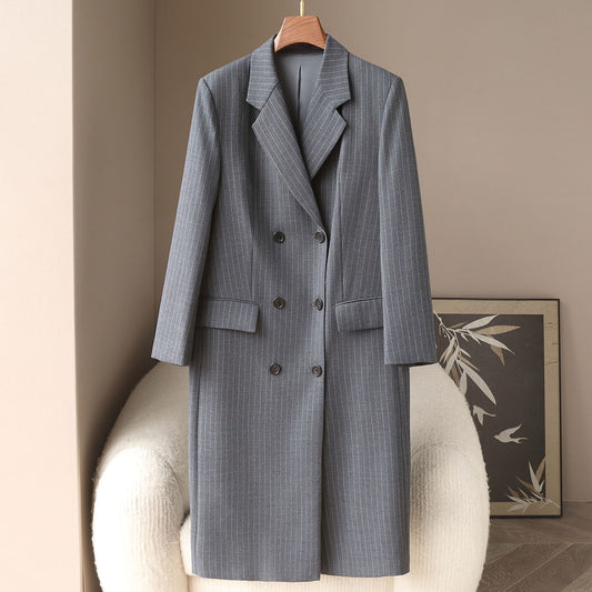 H4458 Women's cashmere coat