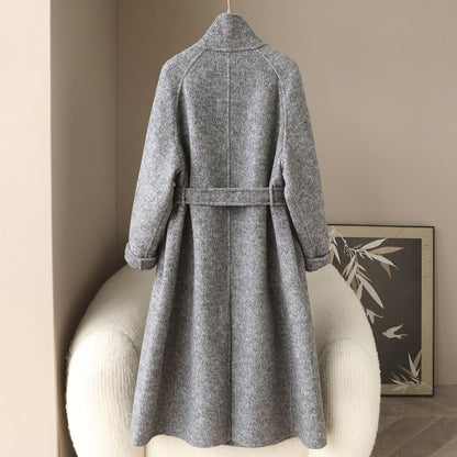 H4264 Women's cashmere coat