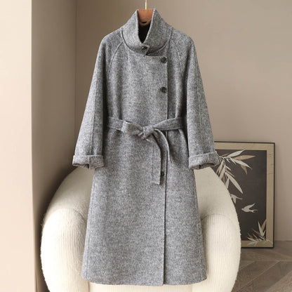 H4264 Women's cashmere coat
