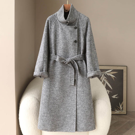 H4264 Women's cashmere coat