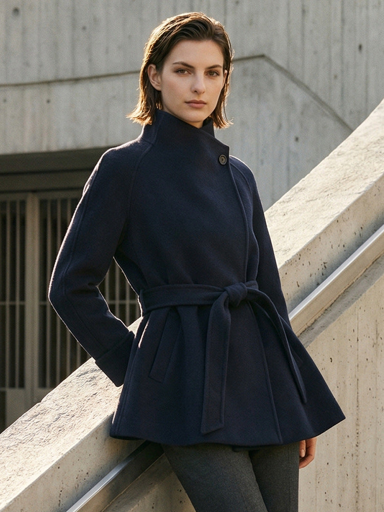 H4483 Women's cashmere coat