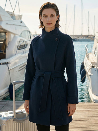 H4488 Women's cashmere coat