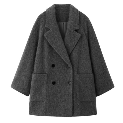 H4509 Women's cashmere coat