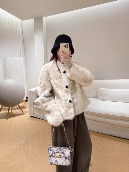 H4510 Women's wool coat
