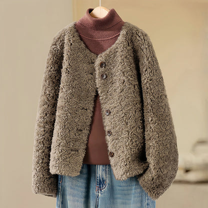 H4547 Women's wool coat