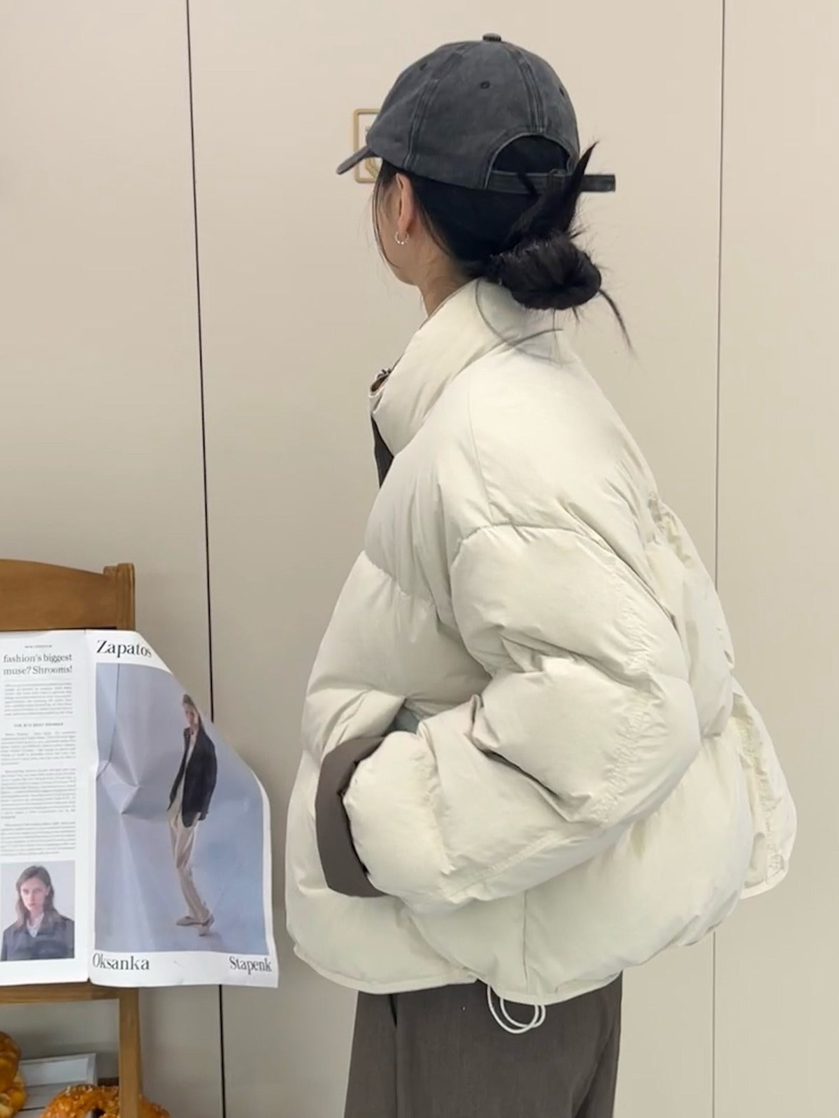 H4560 Women's down jacket